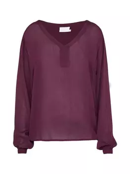 Блузка Kaffe Amber, бургундия