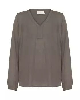 Блузка Kaffe Amber, коричневый