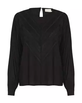 Блузка Kaffe Blouse Ellie, черный