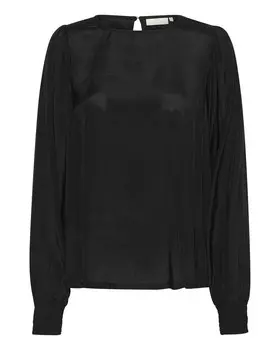 Блузка Kaffe Blouse Lene, черный