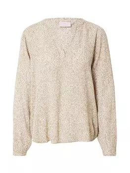 Блузка Kaffe Blouse Vera, светло-бежевый