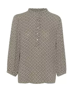 Блузка Kaffe Blouse vibeke, бежевый