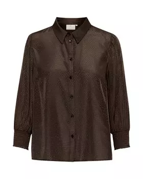Блузка Kaffe Catia, мокко