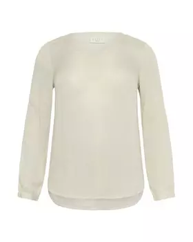 Блузка KAFFE CURVE Ami, белый