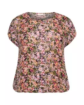 Блузка KAFFE CURVE Ami, разноцветный