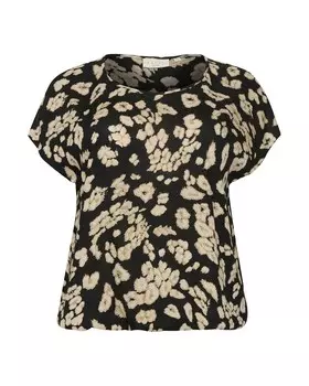 Блузка KAFFE CURVE Bella, черный