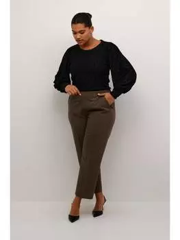 Блузка KAFFE curve, глубокий черный