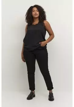 Блузка Kaffe Curve Jakobine, черный