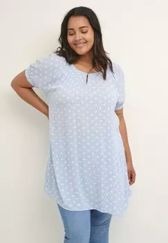 Блузка Kaffe Curve Kcnally, белый