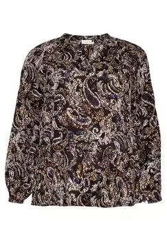 Блузка Kaffe Curve Marthy, черный