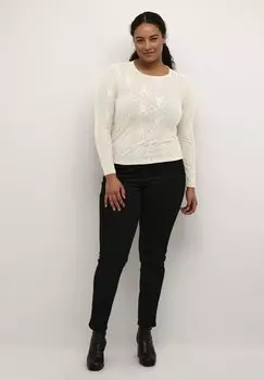 Блузка Kaffe Curve NIKOLINE, цвет feather gray