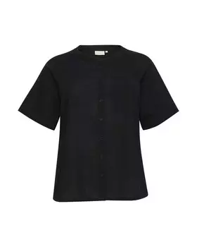 Блузка KAFFE CURVE Paula, черный