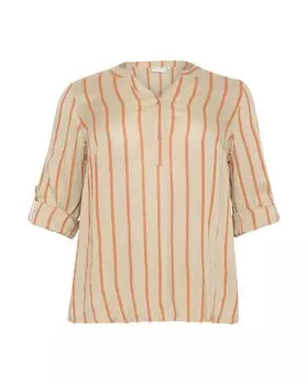 Блузка KAFFE CURVE Sida, экрю