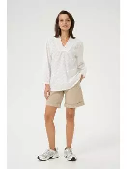Блузка Kaffe, цвет chalk