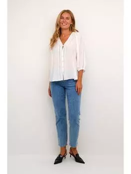 Блузка Kaffe, цвет chalk