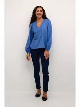 Блузка Kaffe, цвет denim cc