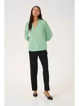 Блузка Kaffe, цвет granite green
