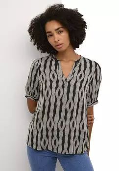 Блузка Kaffe, цвет small black rope print