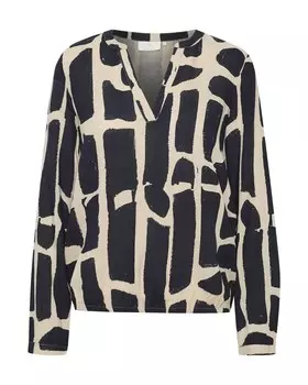 Блузка Kaffe Ditte, ночной синий