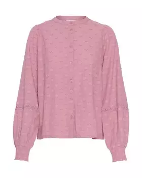 Блузка Kaffe Enya, темно-розовый