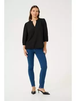 Блузка Kaffe, глубокий черный