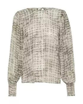 Блузка Kaffe KA Trinike, бежевый