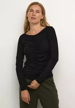 Блузка Kaffe КАОЛИВИЯ, цвет black deep