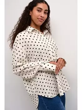 Блузка Kaffe, кремовый