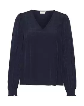 Блузка Kaffe Lissa, темно-синий
