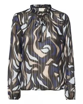 Блузка Kaffe Margo, антрацит