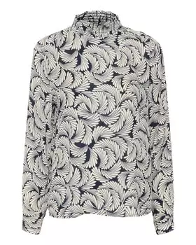 Блузка Kaffe Mari, морской синий