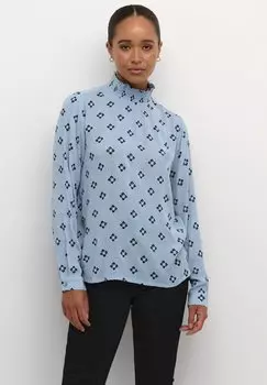 Блузка Kaffe, светло-синий