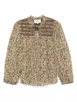 Блузка капуцин Ba&Sh, коричневый