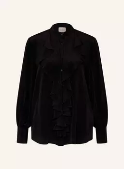 Блузка-Каре из шелка manou, черный