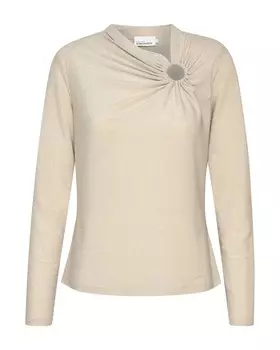 Блузка Karen By Simonsen Karla, светло-бежевый
