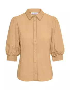 Блузка KAREN BY SIMONSEN, темно-бежевый