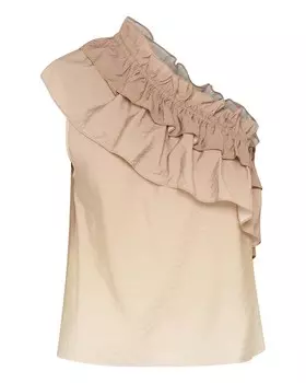 Блузка KAREN BY SIMONSEN Vinnie Osla, цвет Beige/Chamois/Sand