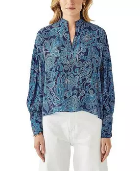 Блузка Карина Cartolina, синий