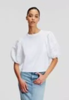 Блузка Karl Lagerfeld, белый