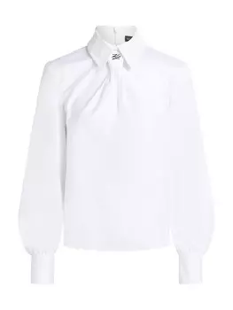 Блузка Karl Lagerfeld, белый