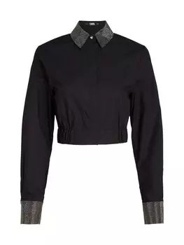 Блузка Karl Lagerfeld, черный