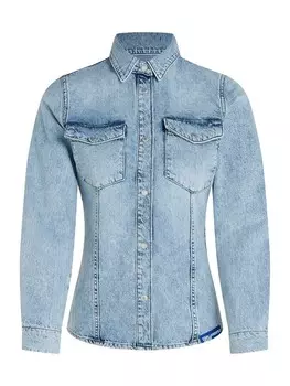 Блузка KARL LAGERFELD JEANS Blouse, синий деним