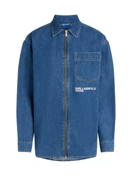 Блузка KARL LAGERFELD JEANS, синий