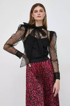 Блузка Карла Лагерфельда Karl Lagerfeld, черный