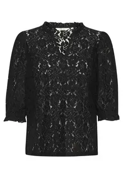 Блузка Kaspis Cream, черный