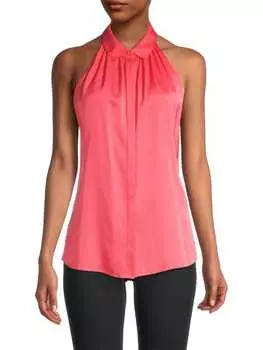 Блузка Kobi Halperin из эластичного шелка Kristin, flamingo