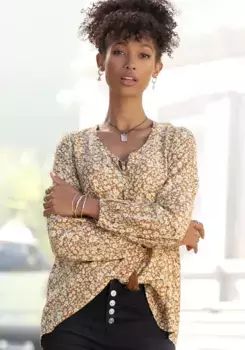 Блузка-комбинация Buffalo, кремовый