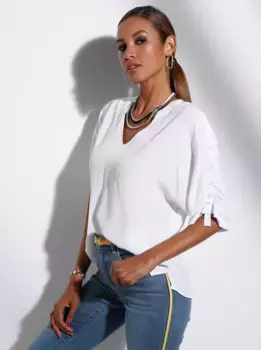 Блузка-комбинация Creation L, белый