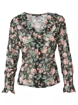 Блузка KOROSHI Blouse, черный