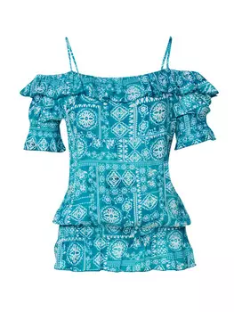 Блузка KOROSHI, цвет turkis